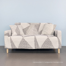 Couvercle de canapé Couvercle de canapé élastique universel en velours épais pour couverture de canapé résistant au salon